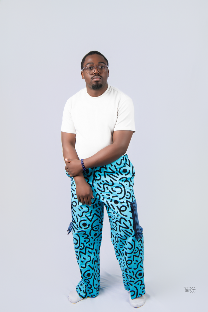 Pantalon Ankara Bleu